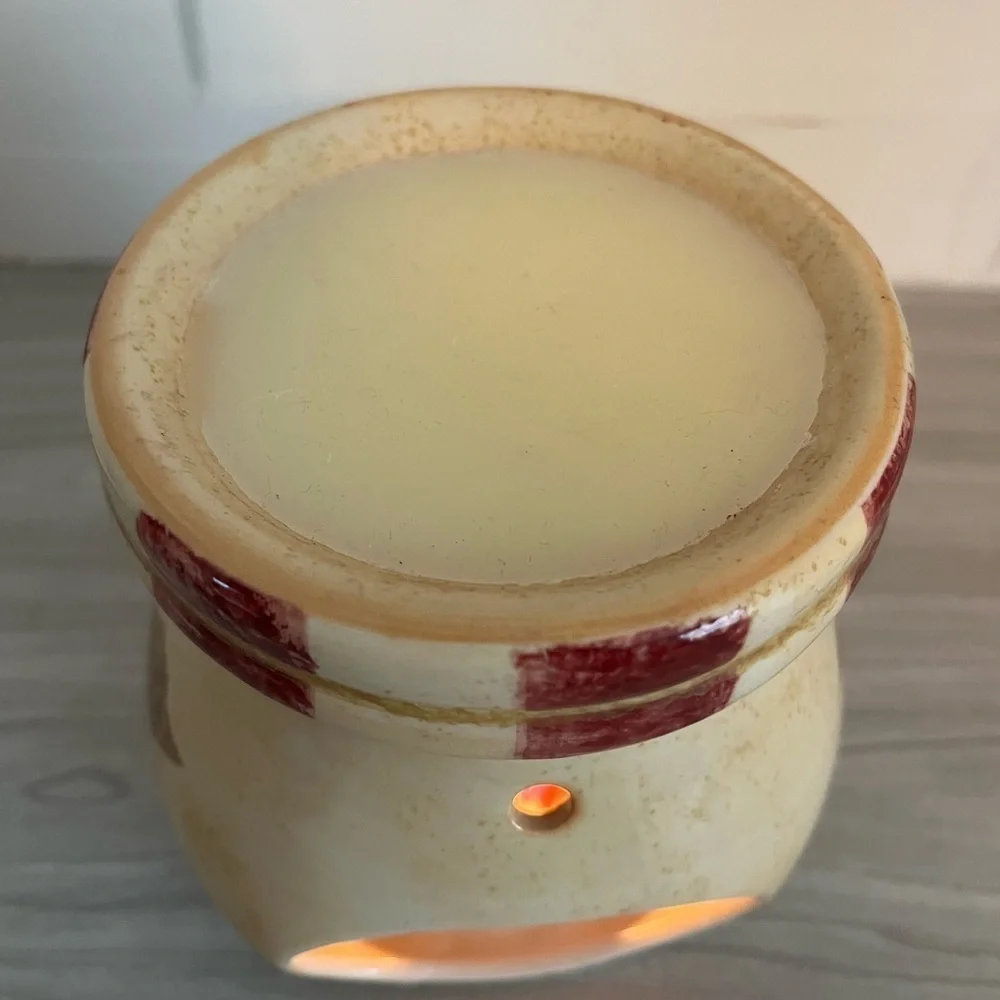 Tart Warmer Country Apple Pattern